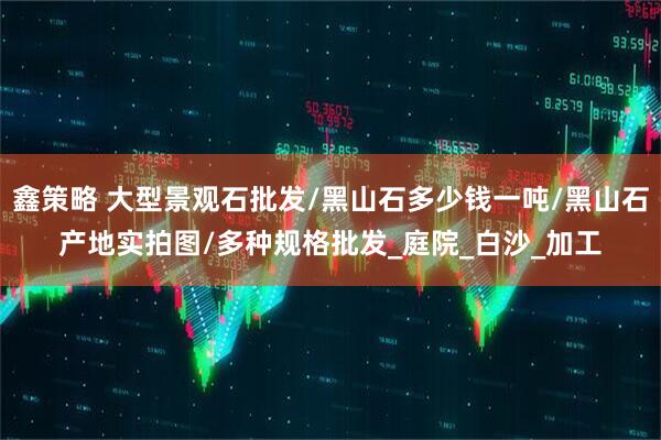 鑫策略 大型景观石批发/黑山石多少钱一吨/黑山石产地实拍图/多种规格批发_庭院_白沙_加工