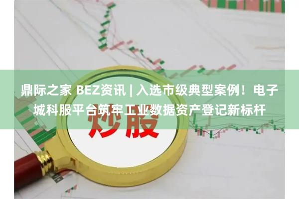 鼎际之家 BEZ资讯 | 入选市级典型案例！电子城科服平台筑牢工业数据资产登记新标杆
